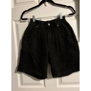 ESPRIT women’s vintage high waist shorts, black